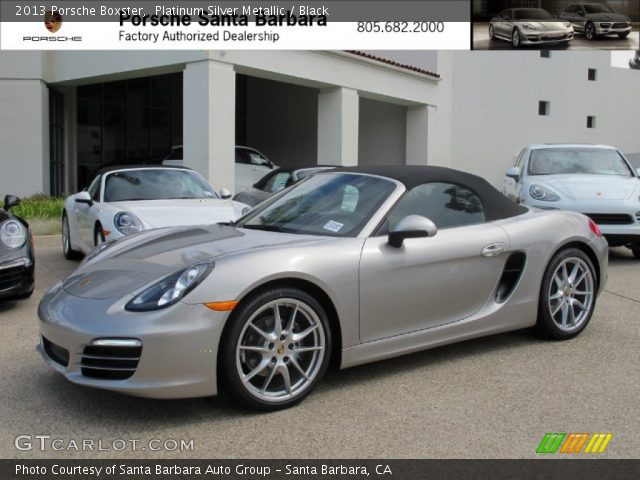 2013 Porsche Boxster  in Platinum Silver Metallic