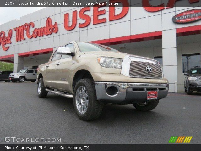 2007 Toyota Tundra SR5 CrewMax in Desert Sand Mica