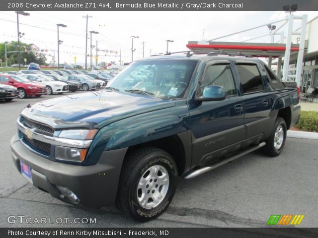 2006 Chevrolet Avalanche Z71 4x4 in Bermuda Blue Metallic