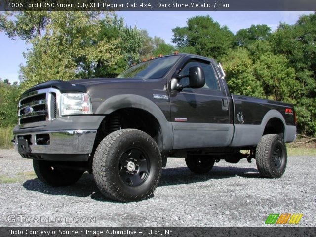 2006 Ford F350 Super Duty XLT Regular Cab 4x4 in Dark Stone Metallic