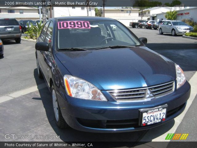 2006 Mitsubishi Lancer ES in Mystic Blue Pearl