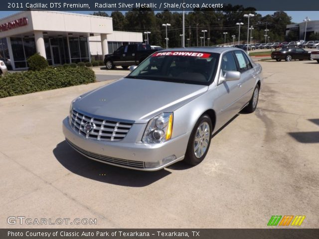 2011 Cadillac DTS Premium in Radiant Silver Metallic