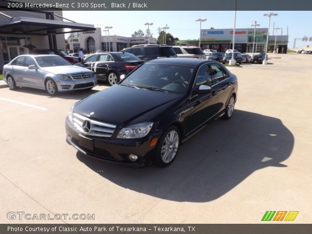 2009 Mercedes-Benz C 300 Sport in Black