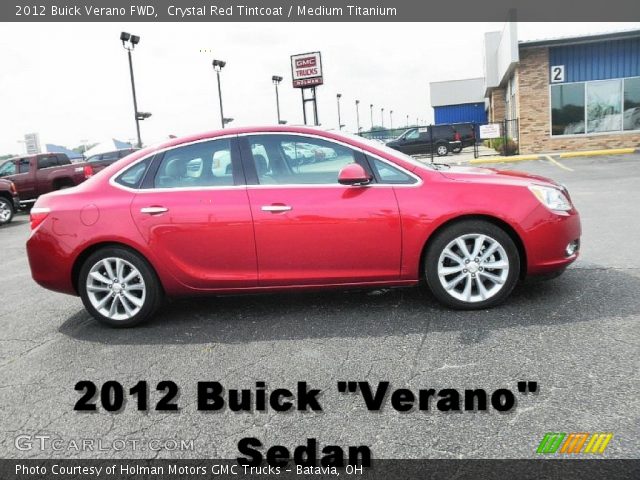 2012 Buick Verano FWD in Crystal Red Tintcoat