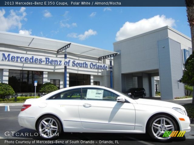 2013 Mercedes-Benz E 350 Coupe in Polar White