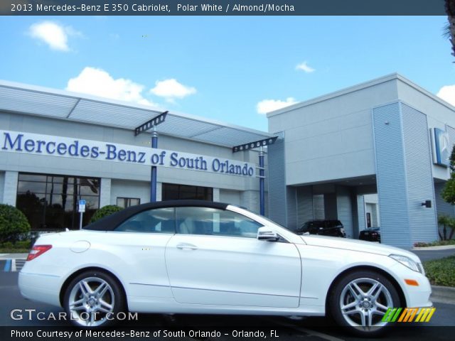 2013 Mercedes-Benz E 350 Cabriolet in Polar White