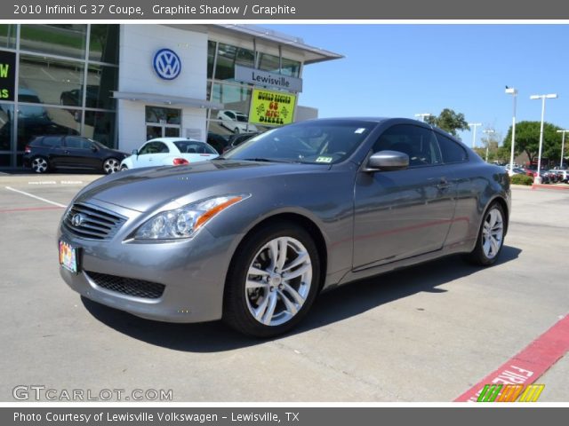 2010 Infiniti G 37 Coupe in Graphite Shadow