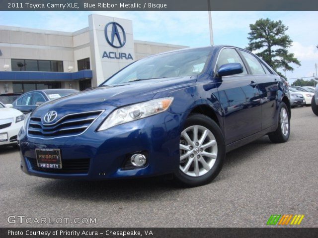 2011 Toyota Camry XLE in Blue Ribbon Metallic