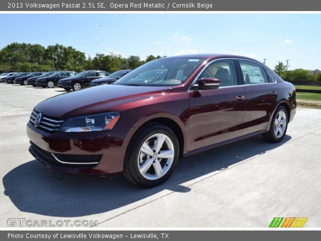 2013 Volkswagen Passat 2.5L SE in Opera Red Metallic