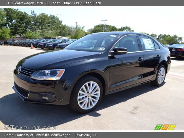 2013 Volkswagen Jetta SEL Sedan in Black Uni