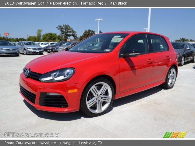 2013 Volkswagen Golf R 4 Door 4Motion in Tornado Red