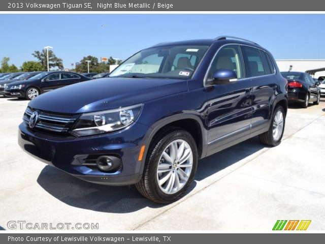 2013 Volkswagen Tiguan SE in Night Blue Metallic