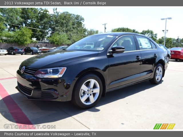 2013 Volkswagen Jetta TDI Sedan in Black Uni