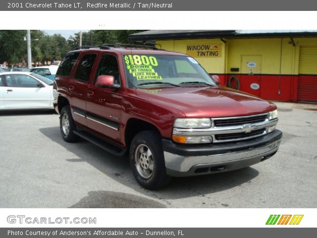2001 Chevrolet Tahoe LT in Redfire Metallic