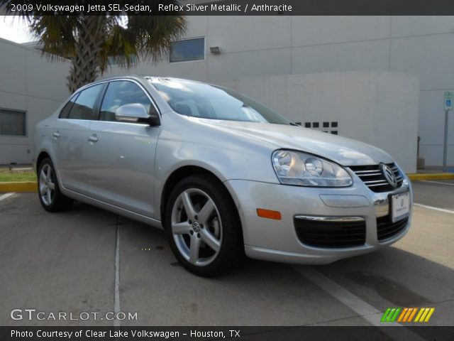 2009 Volkswagen Jetta SEL Sedan in Reflex Silver Metallic