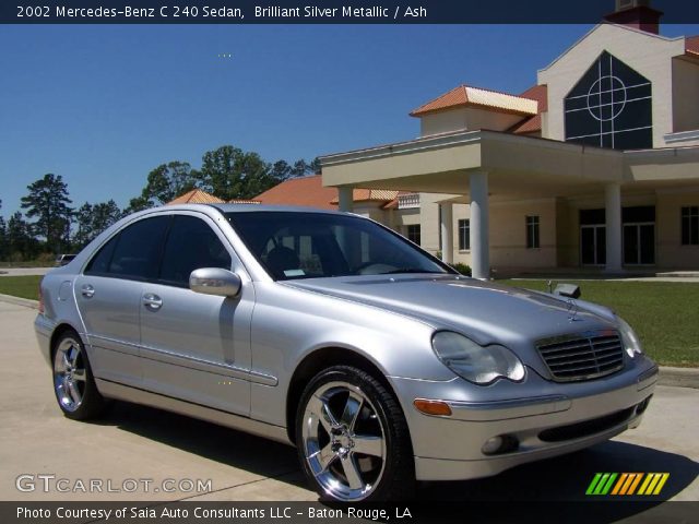 2002 Mercedes-Benz C 240 Sedan in Brilliant Silver Metallic