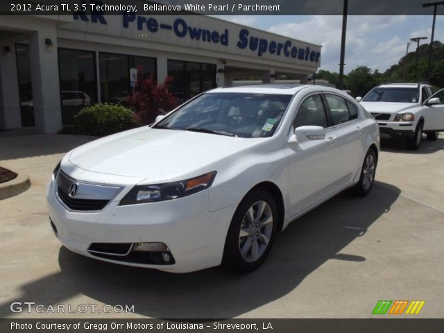 2012 Acura TL 3.5 Technology in Bellanova White Pearl