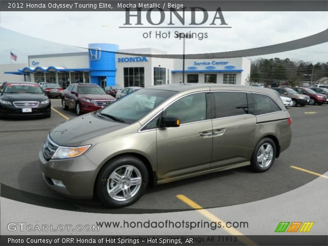 2012 Honda Odyssey Touring Elite in Mocha Metallic