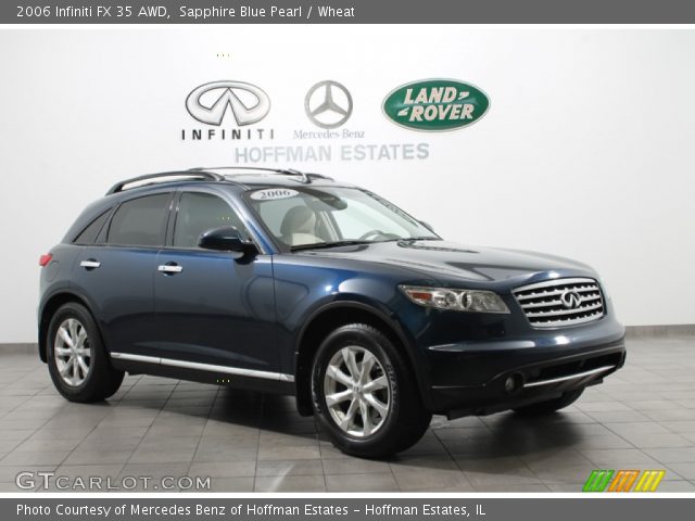 2006 Infiniti FX 35 AWD in Sapphire Blue Pearl