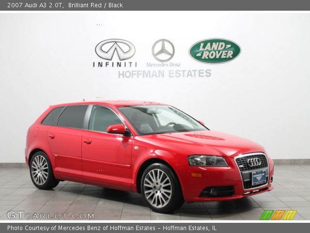 2007 Audi A3 2.0T in Brilliant Red