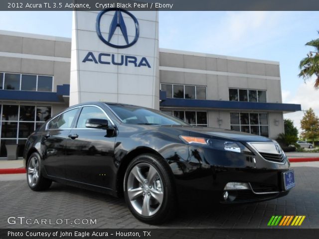 2012 Acura TL 3.5 Advance in Crystal Black Pearl