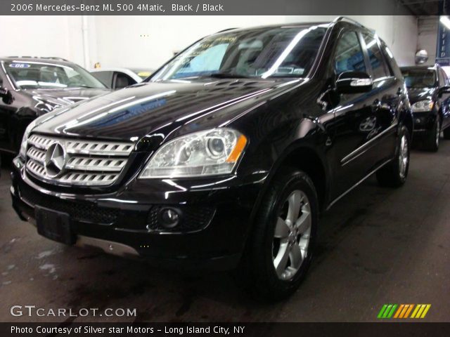 2006 Mercedes-Benz ML 500 4Matic in Black