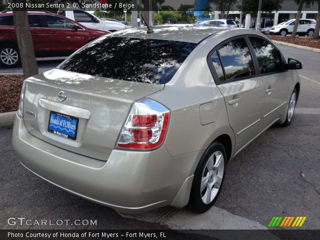 2008 Nissan Sentra 2.0 in Sandstone