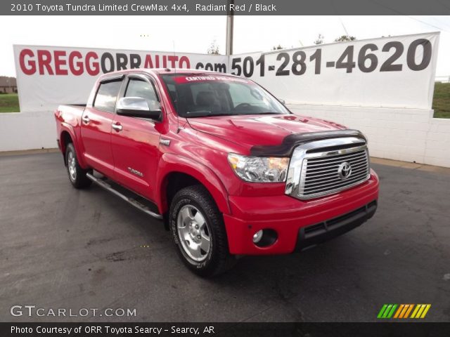 2010 Toyota Tundra Limited CrewMax 4x4 in Radiant Red