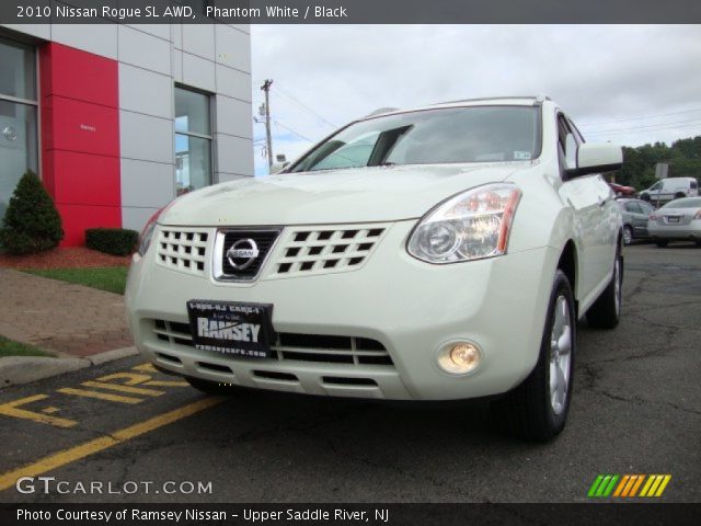 2010 Nissan Rogue SL AWD in Phantom White