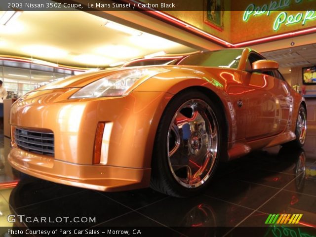 2003 Nissan 350Z Coupe in Le Mans Sunset