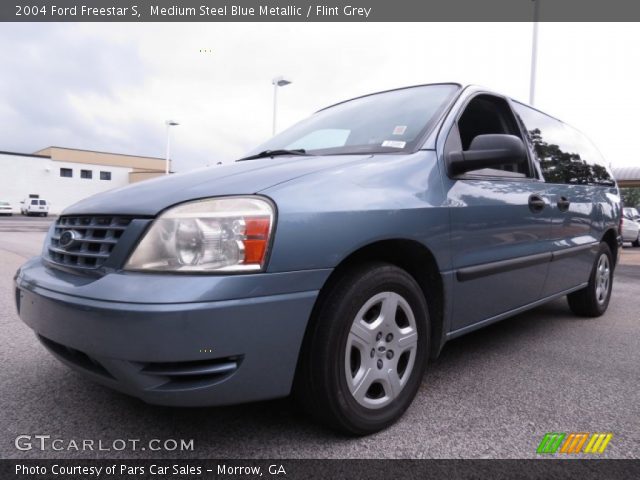 2004 Ford Freestar S in Medium Steel Blue Metallic
