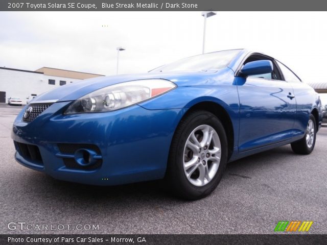 2007 Toyota Solara SE Coupe in Blue Streak Metallic