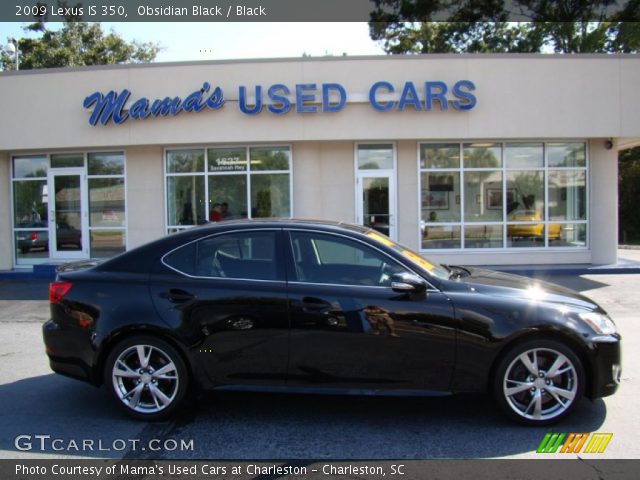2009 Lexus IS 350 in Obsidian Black