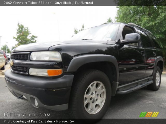 2002 Chevrolet Tahoe Z71 4x4 in Onyx Black