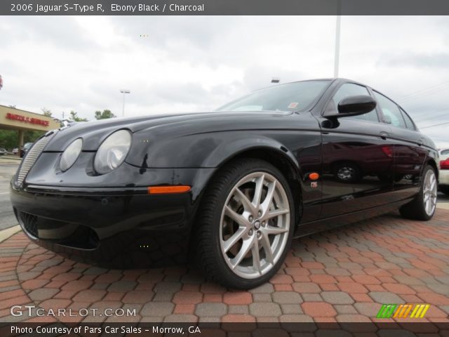 2006 Jaguar S-Type R in Ebony Black