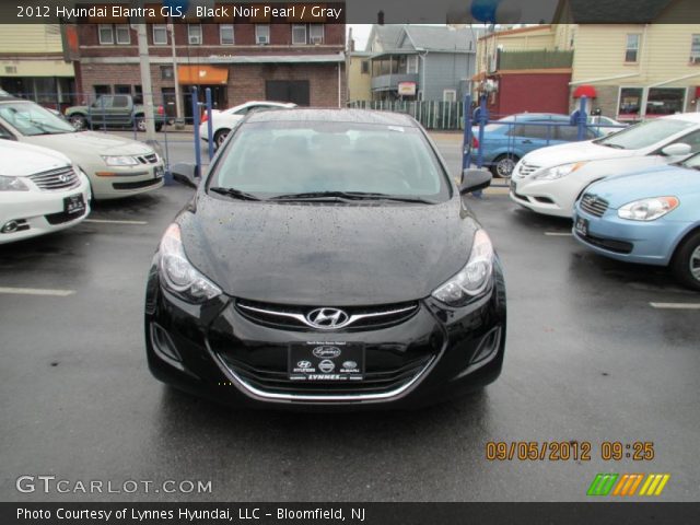 2012 Hyundai Elantra GLS in Black Noir Pearl
