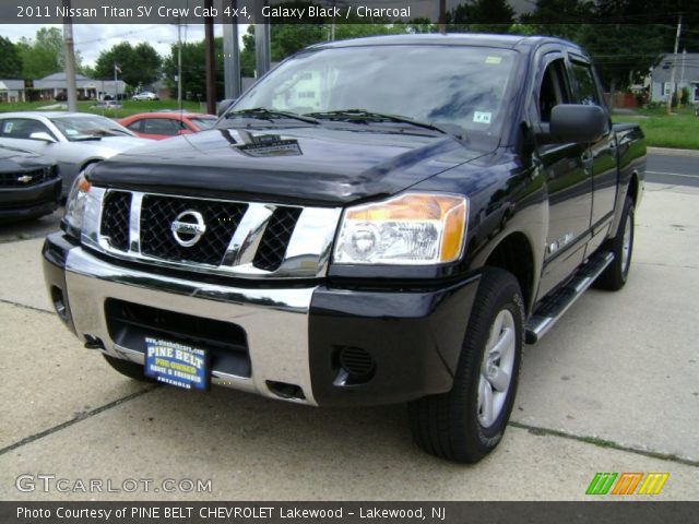 2011 Nissan Titan SV Crew Cab 4x4 in Galaxy Black