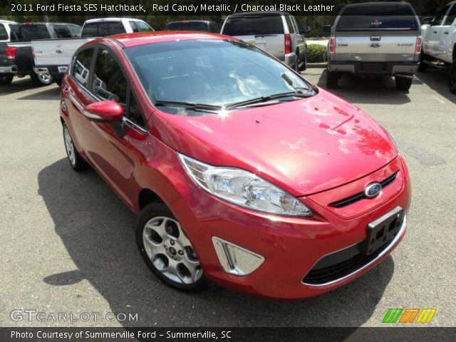 2011 Ford Fiesta SES Hatchback in Red Candy Metallic