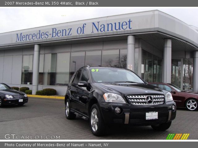 2007 Mercedes-Benz ML 350 4Matic in Black