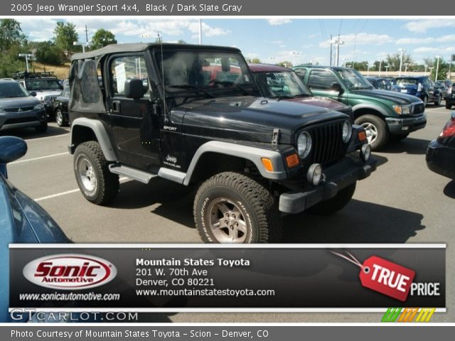 2005 Jeep Wrangler Sport 4x4 in Black