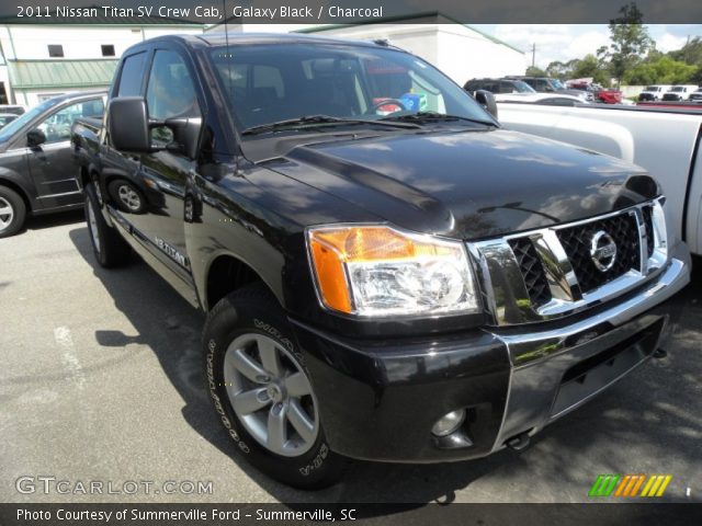 2011 Nissan Titan SV Crew Cab in Galaxy Black