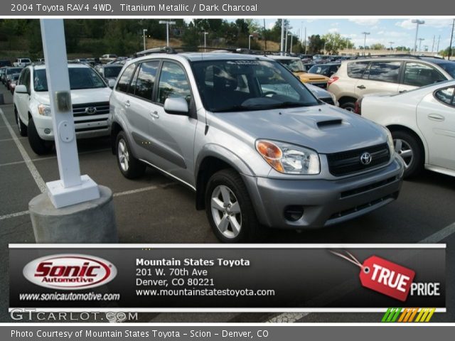 2004 Toyota RAV4 4WD in Titanium Metallic