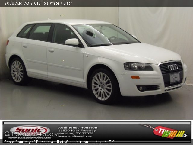 2008 Audi A3 2.0T in Ibis White