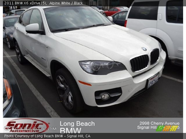2011 BMW X6 xDrive35i in Alpine White