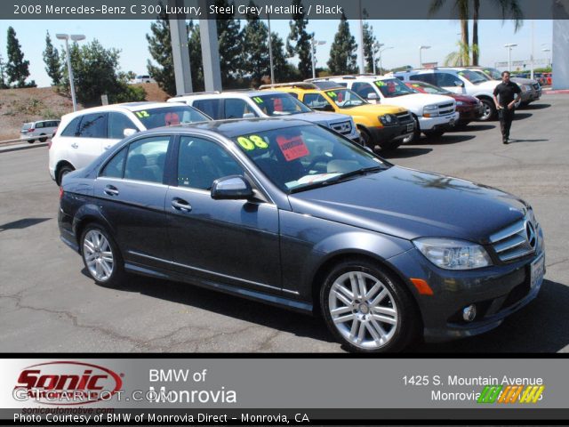 2008 Mercedes-Benz C 300 Luxury in Steel Grey Metallic