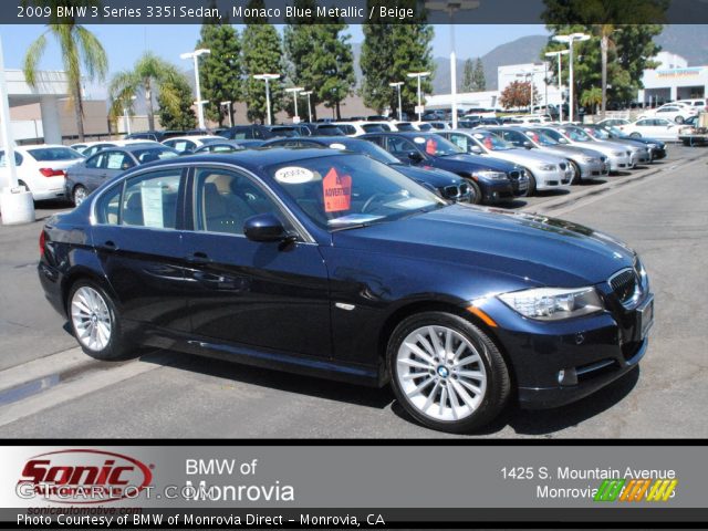 2009 BMW 3 Series 335i Sedan in Monaco Blue Metallic