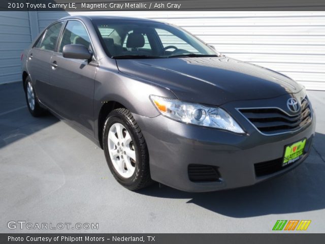 2010 Toyota Camry LE in Magnetic Gray Metallic