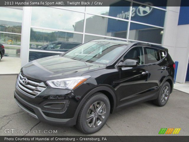 2013 Hyundai Santa Fe Sport AWD in Twilight Black