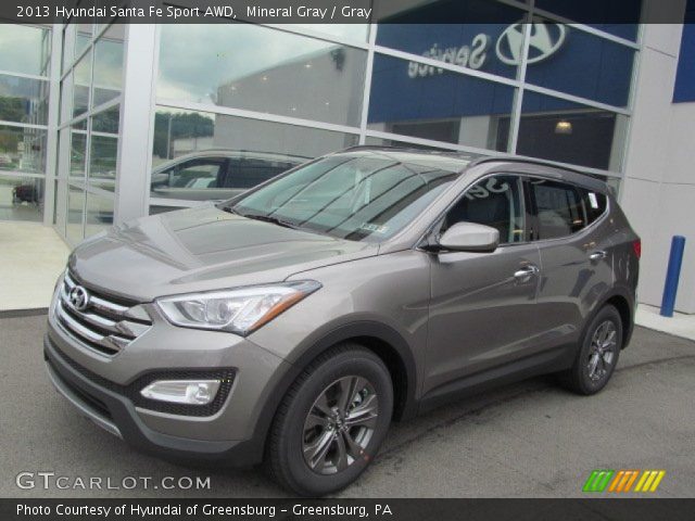 2013 Hyundai Santa Fe Sport AWD in Mineral Gray