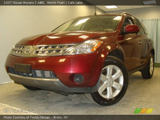 2007 Nissan Murano S AWD in Merlot Pearl